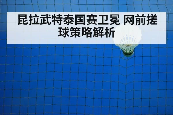 昆拉武特泰国赛卫冕 网前搓球策略解析 - pgdianzi